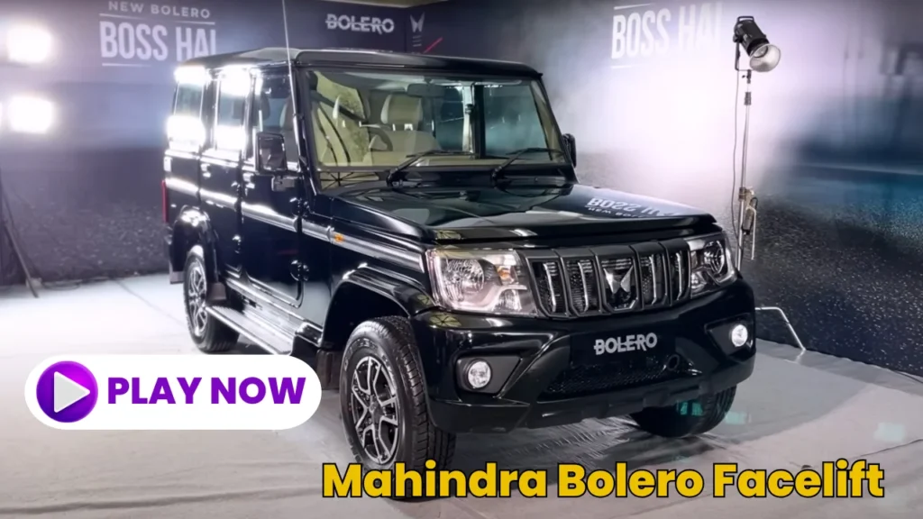 Mahindra Bolero Facelift