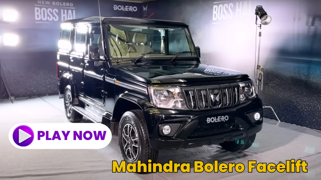 Mahindra Bolero Facelift