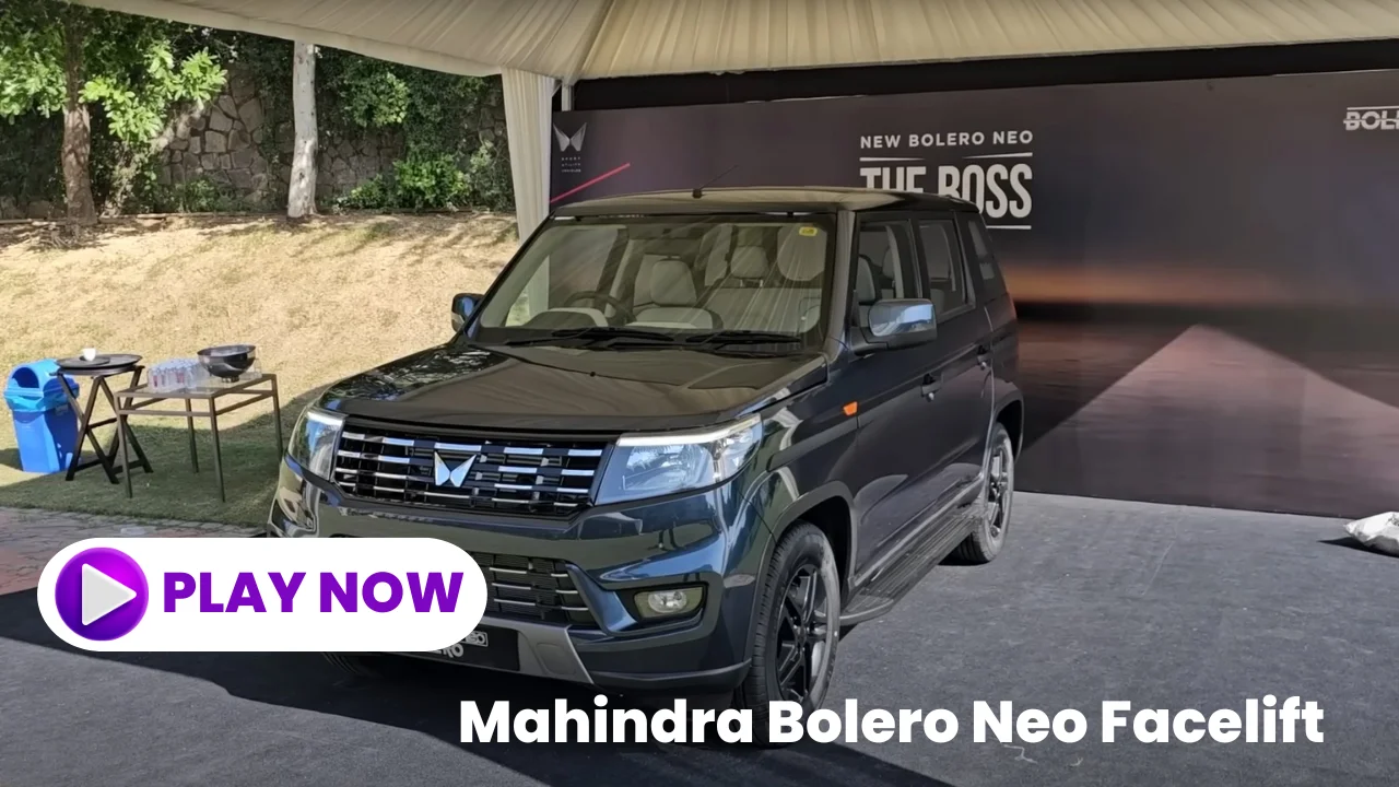 Mahindra Bolero Neo Facelift