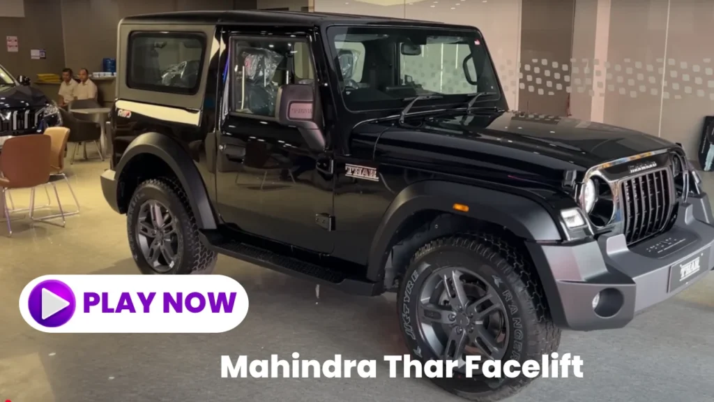 Mahindra Thar Facelift