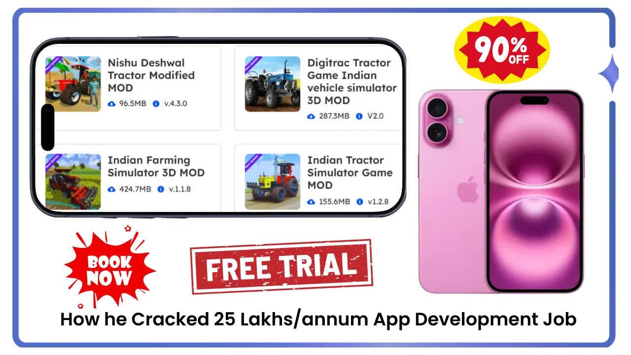 How he Cracked 25 Lakhs_annum App Development Job _ Roadmap + Case Study